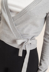 Wrap Knit Long Sleeve Sweater
