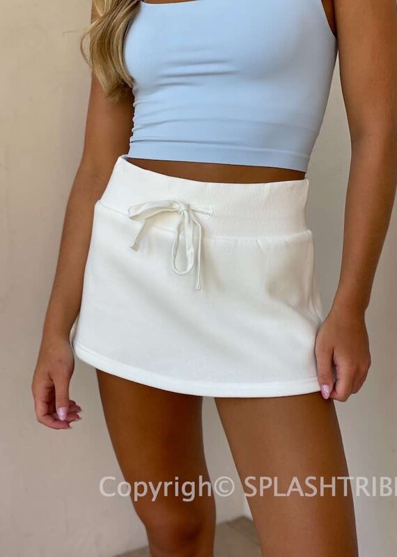 Fleece Mini Skirt