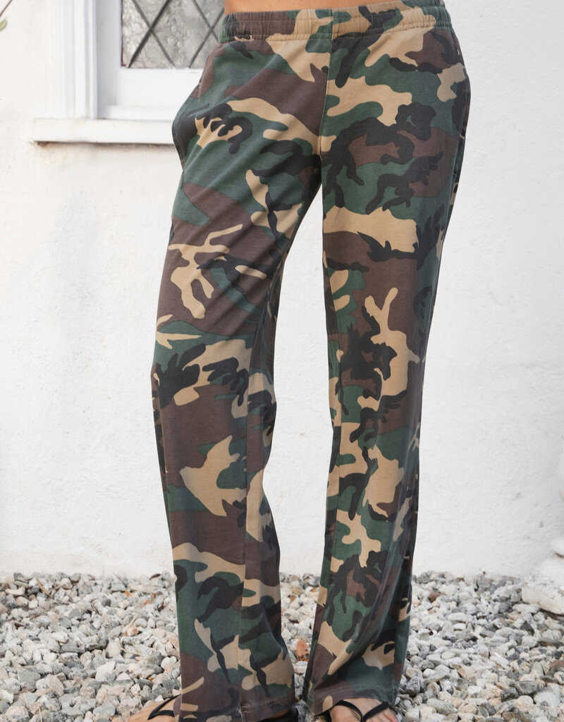 Scout Camo Washed Jersey Pants