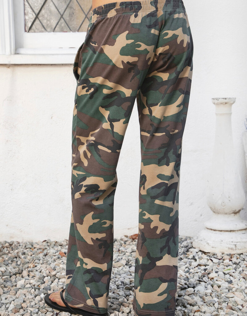 Scout Camo Washed Jersey Pants