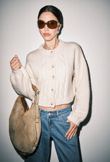 Hope Cable Knit Cardigan Sweater