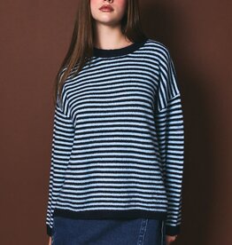 McKenna Striped Crewneck Sweater