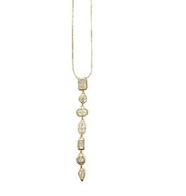 Tovie CZ Drop Necklace #4