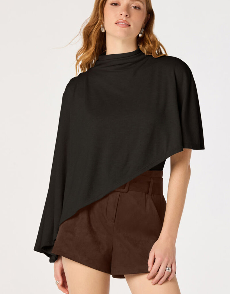 ASTR Jailene Asymmetrical Cape Top