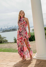 Elliatt Solene Floral Halter Maxi Dress