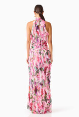Elliatt Solene Floral Halter Maxi Dress