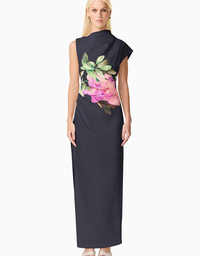 Elliatt Azelie Asymmetrical Maxi Dress Gown