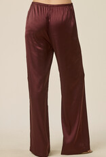 Mia Satin Trouser With Scarf Tie
