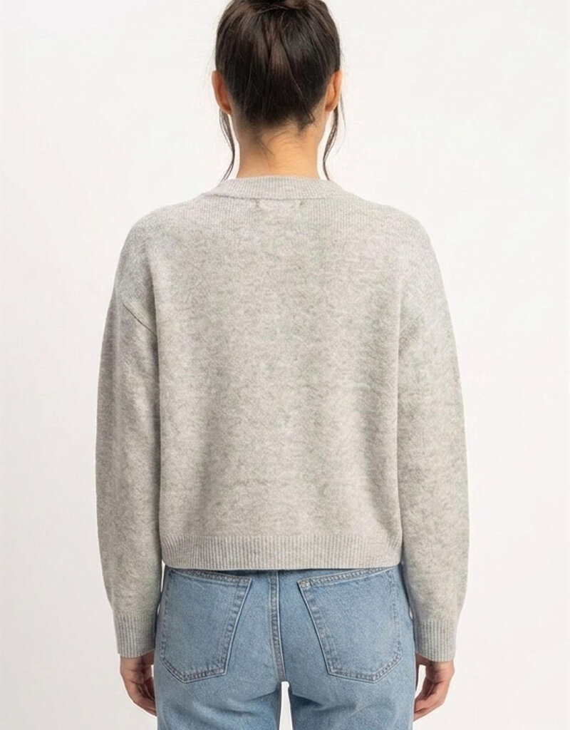 Jane Long Sleeve Button Cardigan