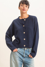 Jane Long Sleeve Button Cardigan
