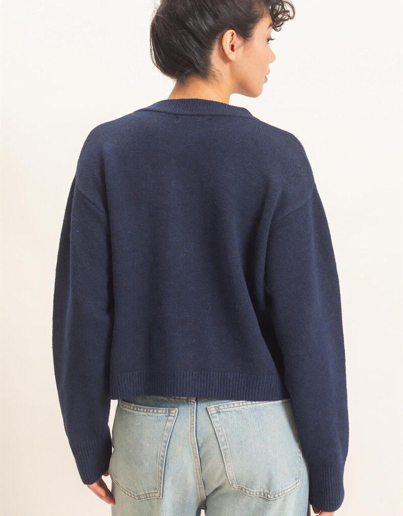 Jane Long Sleeve Button Cardigan