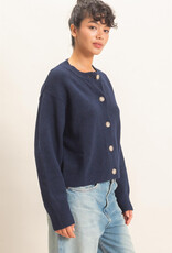 Jane Long Sleeve Button Cardigan