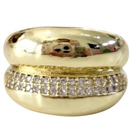 Jordie Gold Statement Ring