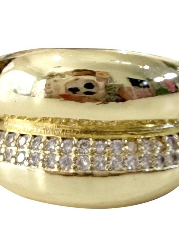 Jordie Gold Statement Ring
