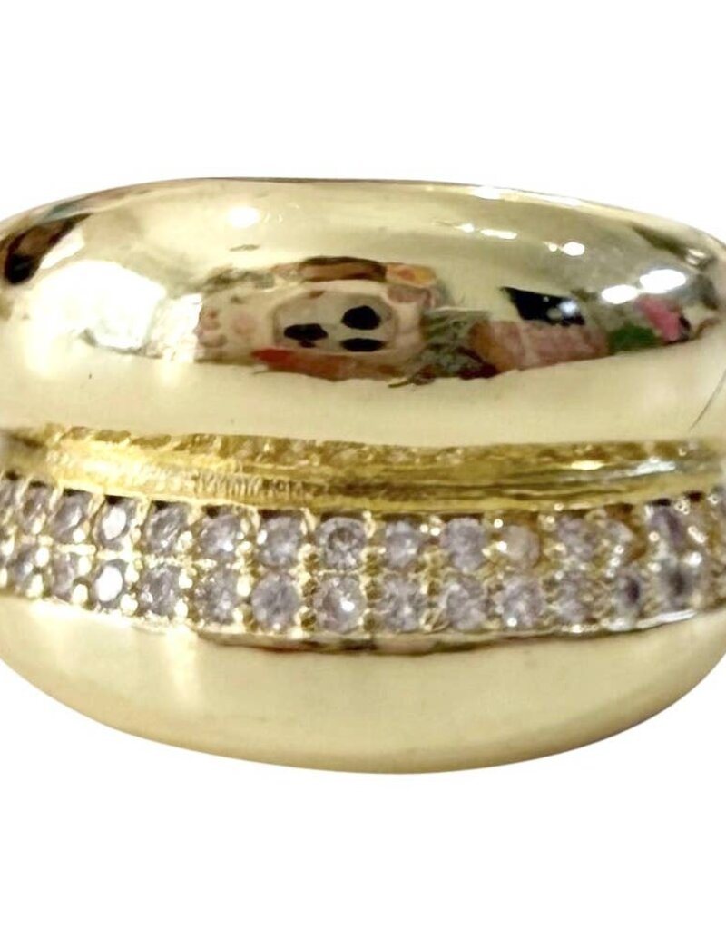 Jordie Gold Statement Ring