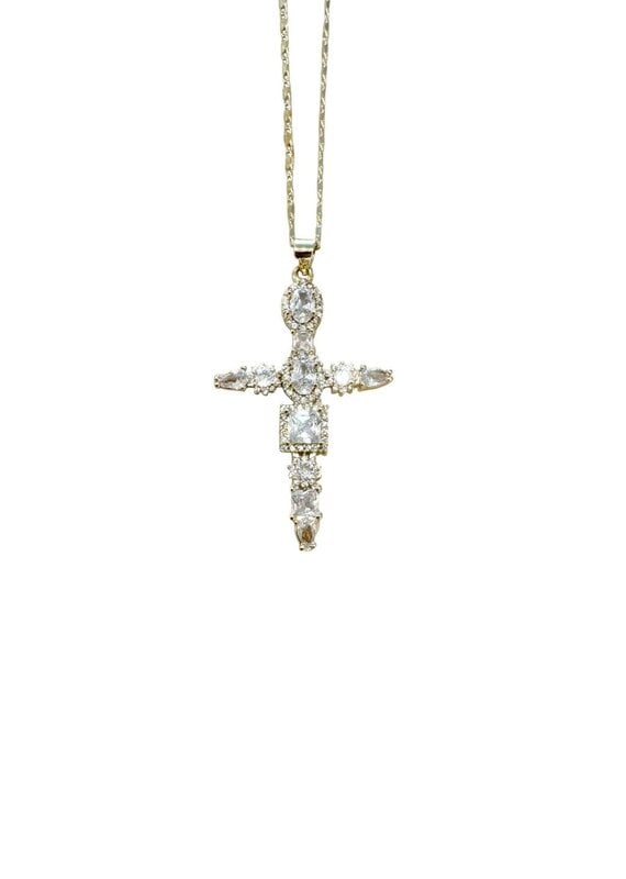 Josephine Cross Necklace