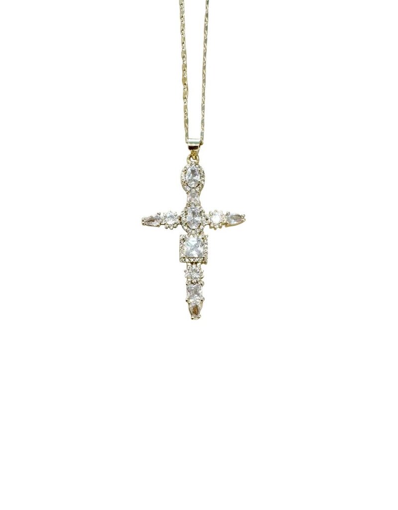 Josephine Cross Necklace
