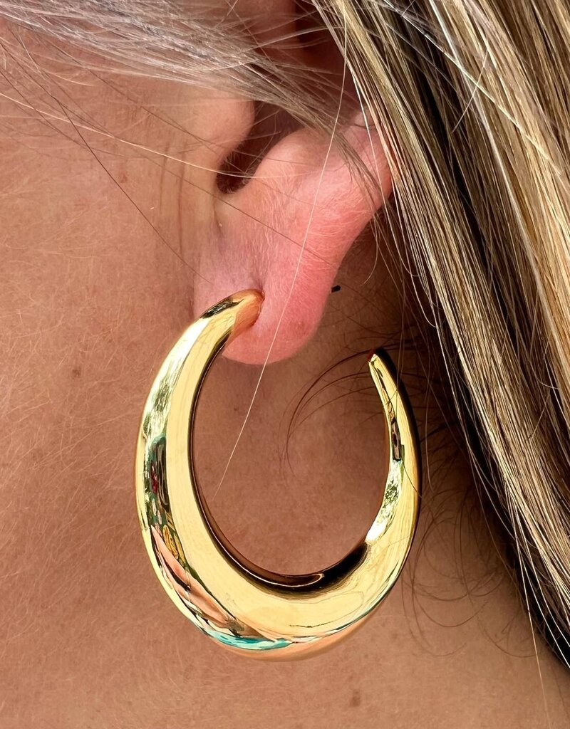 Roe Hoop Earrings