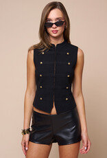 Greer Button Front Vest