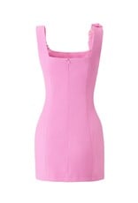 Nolyn Square Neck 3D Floral Mini Dress