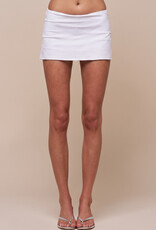 Stacie Knit Skort Mini Skirt