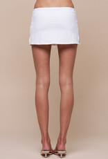 Stacie Knit Skort Mini Skirt