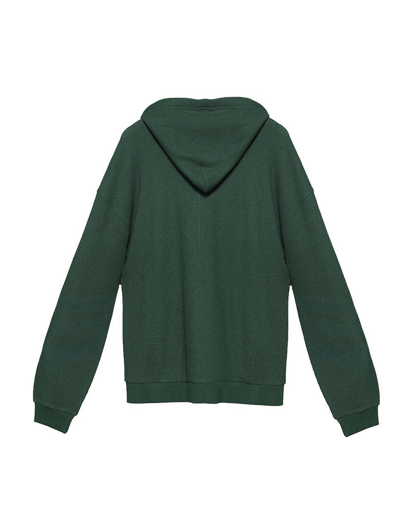 Boys Lie Green Team All Star V3 Harley Zip Up Hoodie
