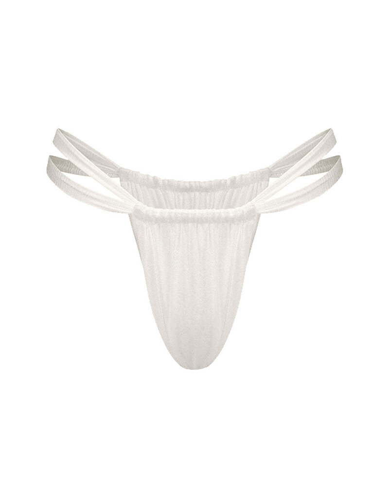 Divino Seas Ailin Double Strap Ruched Bikini Bottom