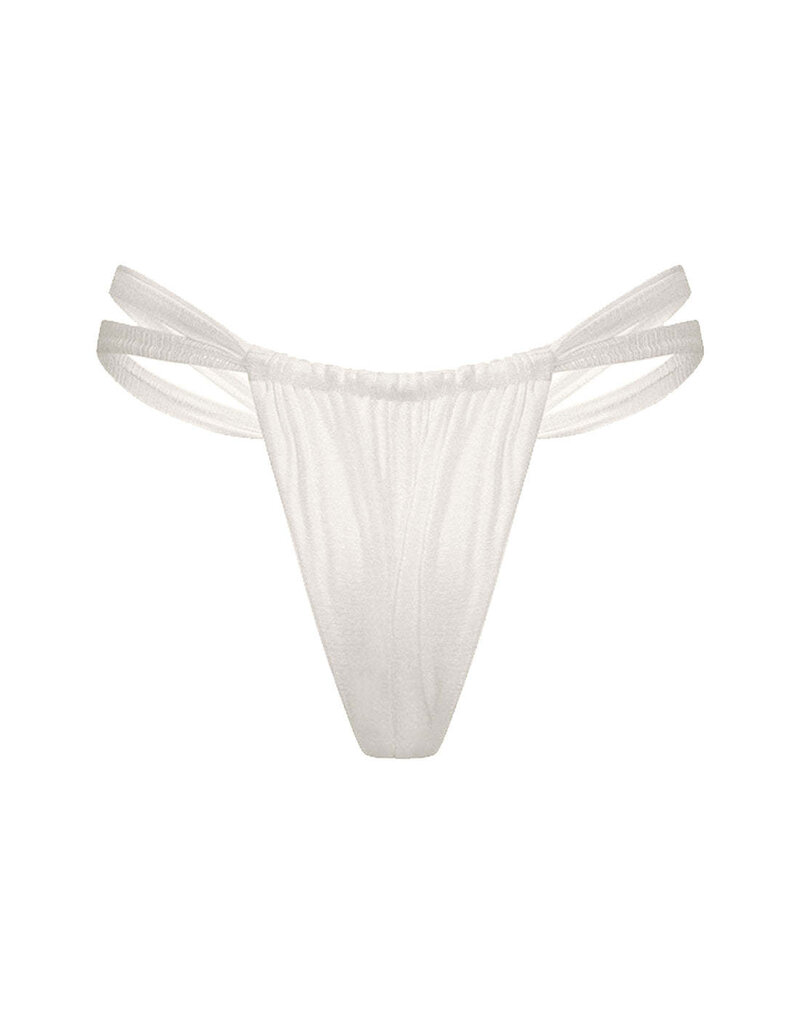 Divino Seas Ailin Double Strap Ruched Bikini Bottom