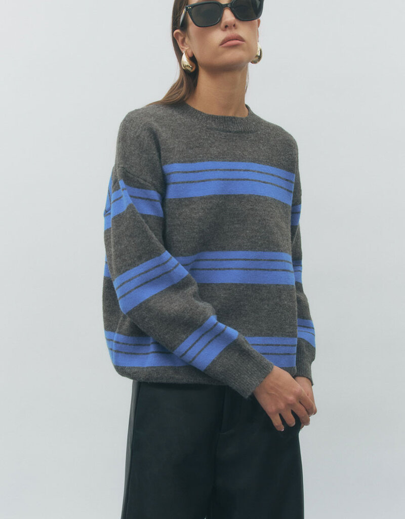 Maude Club Miles Bold Striped Sweater