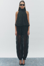 Maude Club Octavia Halter Lace Bubble Top