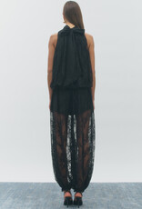 Maude Club Octavia Halter Lace Bubble Top