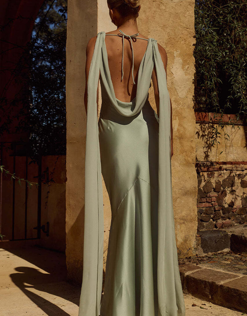 Gabriella Cowl Maxi Dress