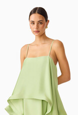 Elliatt Tilly Tiered Textured Satin Maxi Dress