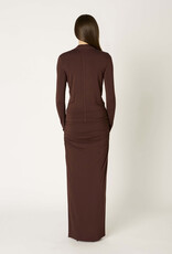 Rosalind Draped Cowl Long Sleeve Top