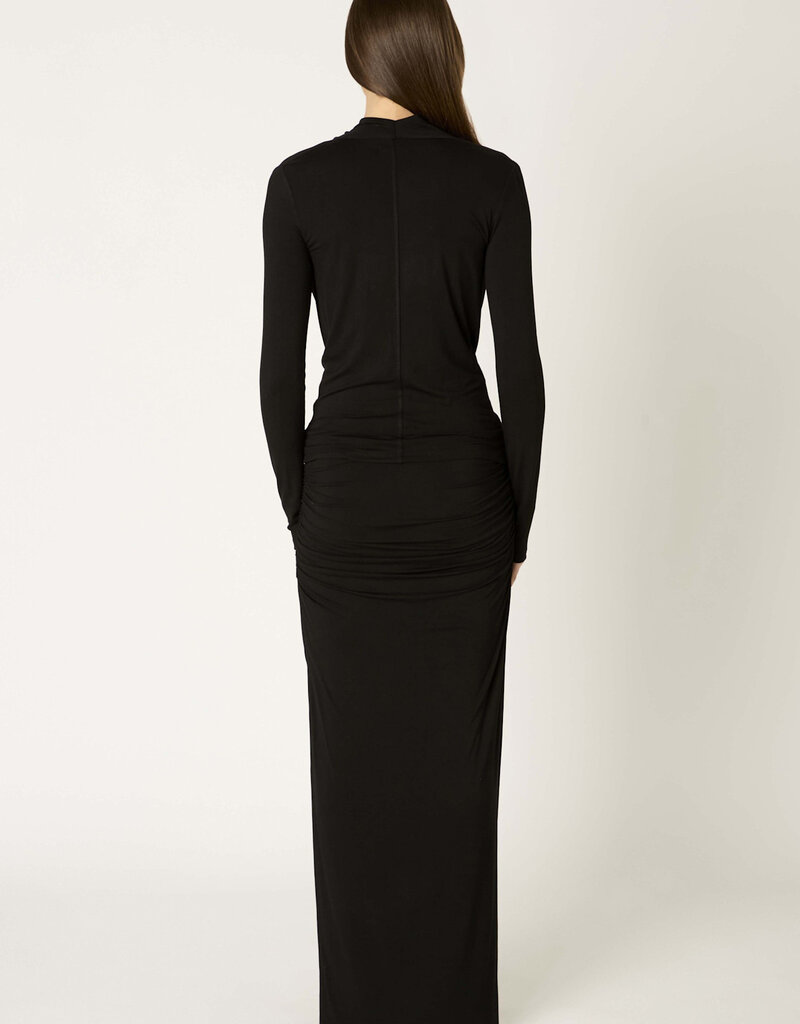 Rosalind Draped Cowl Long Sleeve Top