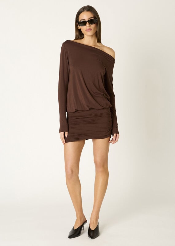 Burgos Off Shoulder Mini Dress