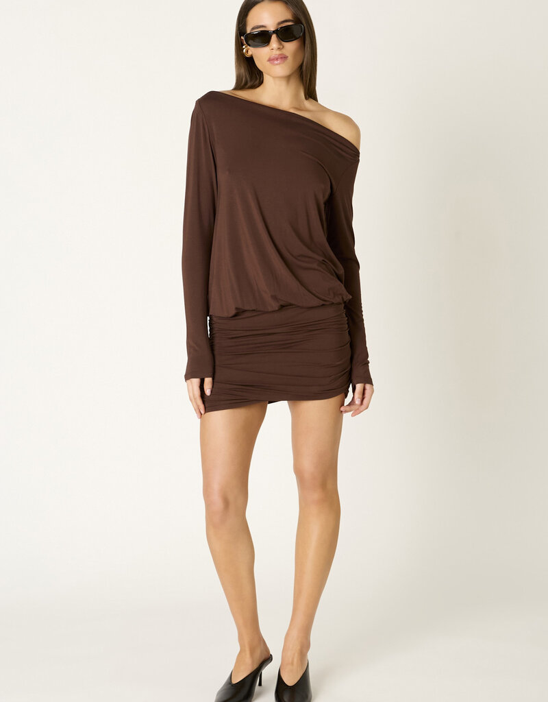 Burgos Off Shoulder Mini Dress