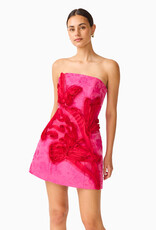 Elliatt Florentia Textured Jacquard Mini Dress