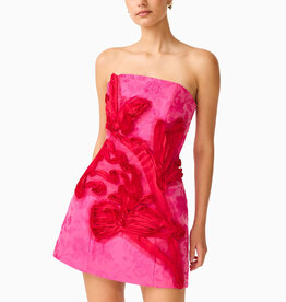 Elliatt Florentia Textured Jacquard Mini Dress