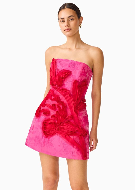 Elliatt Florentia Textured Jacquard Mini Dress