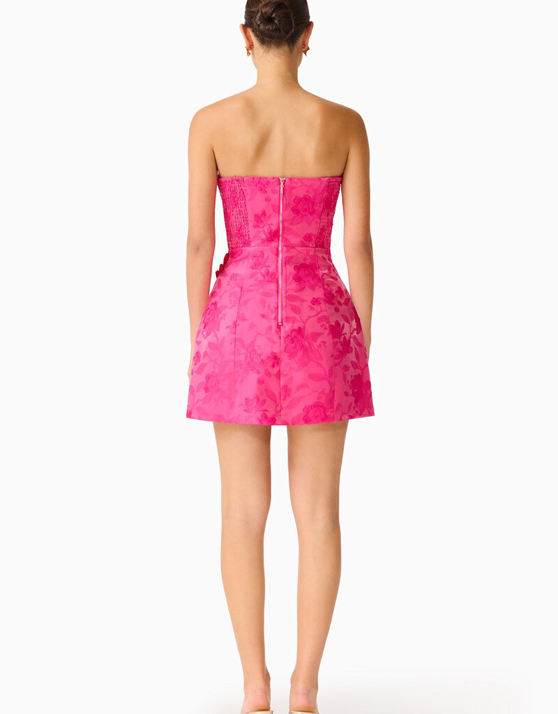 Elliatt Florentia Textured Jacquard Mini Dress