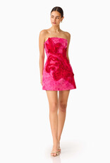 Elliatt Florentia Textured Jacquard Mini Dress