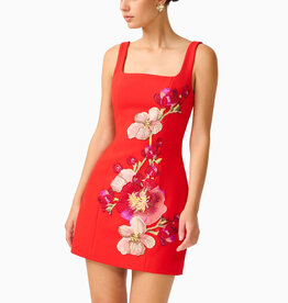 Elliatt Fleurisca Embroidered Party Mini Dress