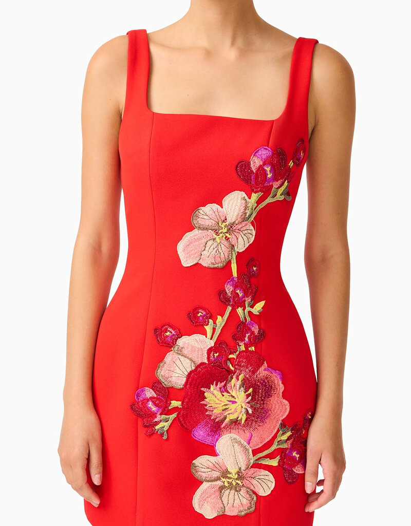 Elliatt Fleurisca Embroidered Party Mini Dress