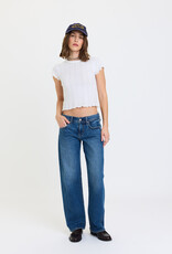 Replay Low Rise V Waist Soft Barrel Jeans