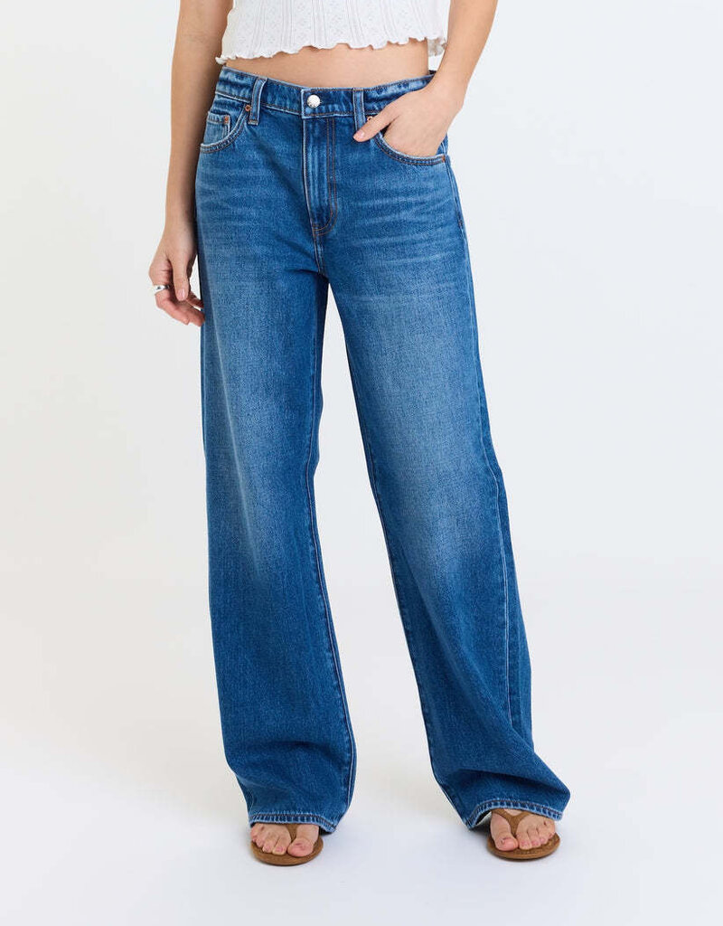 2K Mid Rise Relaxed Baggy Jeans