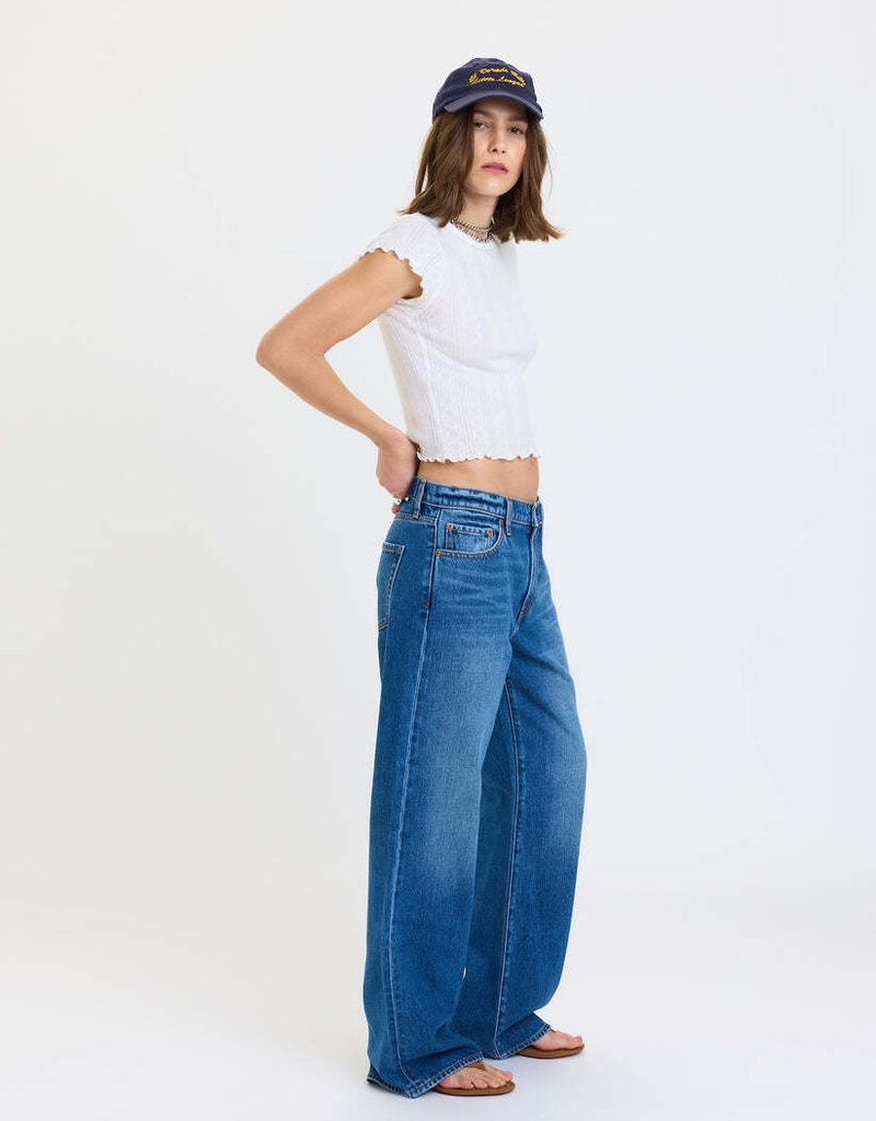 2K Mid Rise Relaxed Baggy Jeans