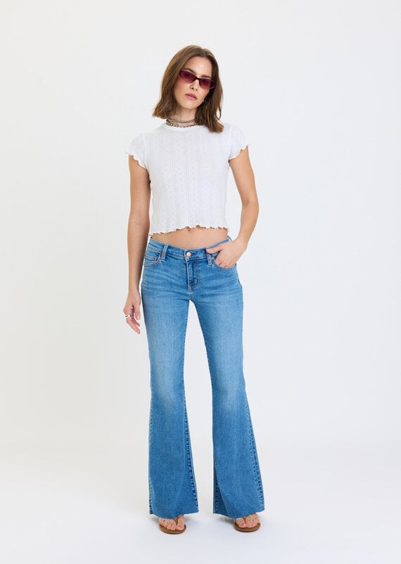 Lowkey Low Rise Flare Jeans