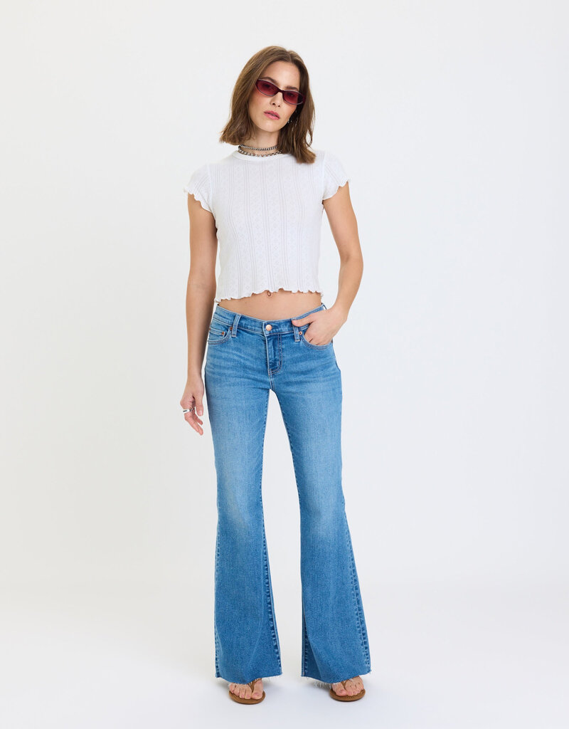 Lowkey Low Rise Flare Jeans